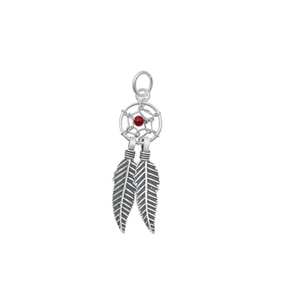 Sterling Silver Pendant Dreamcatcher Charm .925 New Jewelry Female Unisex
