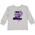 thumbnail image 3 of Inktastic I Wear Purple for My Grandma Lupus Awareness Boys or Girls Long Sleeve Toddler T-Shirt, 3 of 5