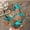 Sky Blue, variant on Block Heeled Platform Sandals Chunky Open Toe Shoes for Women Purple 5.5(36)