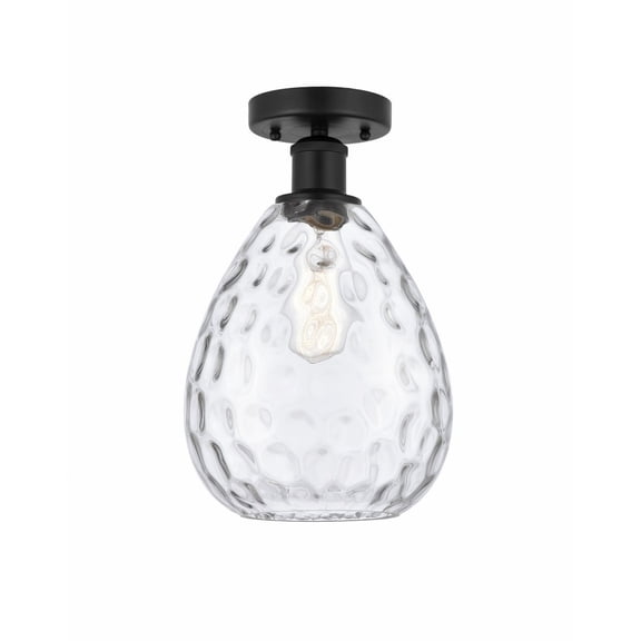 Innovations Lighting - Waverly - 1 Light Semi-Flush Mount In Industrial