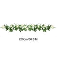thumbnail image 3 of YiJuHui 2pcs Artificial Silk Rose Vine Garland, Lifelike Hanging Flowers for Wedding Arch Party Wall Garden Decor, Waterproof Indoor Outdoor Decoration, 3 of 6