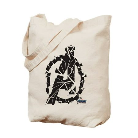 Black Logo Tote - CafePress - Avengers Endgame Black Logo - Natural Canvas Tote Bag, Cloth Shopping Bag