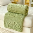 thumbnail image 2 of 2025 Kingfansion Summer Blankets For Beds Queen Clearance Personal Summer Thin Quilt, Small Quilt Blanket, Solid Color Butterfly Flower Coral Flannel Blanket, Shawl Nap Blanket 39.37x59in, 2 of 6