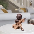 thumbnail image 3 of 2 de Monje , Novedad, Artesanías de Personajes, Estatua, Esculturas Decorativas Colco estatua de monje de kung fu, 3 of 8