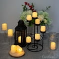 thumbnail image 4 of Velas Votivas LED Candle Idea Blancas sin Llama para Bodas y Navidad, 4 of 6