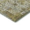 thumbnail image 3 of Addison Rugs Mayfield Premium Machine Washable Traditional Global Gold Runner Rug, 2'3" X 7'6" Machine Washable Traditional Global Gold Oversized Sherpa Throw Blanket, 3 of 6