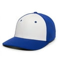 thumbnail image 4 of OC Sports AIR25 Flexible Fitting Cap - White Royal Royal, 4 of 8