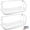 240356402 door bin 2 PACK, variant on UPGRADED 240356402 Refrigerator Door Bin Compatible with Frigidaire Door Shelf Replacement Frigidaire Gallery Door Shelf Refrigerator Shelves FGHS2631PF4A FFSS2615TS0 LFSS2612TF0 LFSS2612TE0 Door Bin