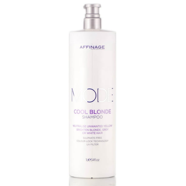 Affinage Salon Professional Affinage Mode Cool Blonde Shampoo 34 Oz Walmart Com Walmart Com
