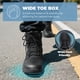 thumbnail image 2 of Bota táctica para hombre NORTIV 8 con puntera ancha talla 11 negra, 2 of 9