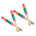 thumbnail image 4 of HEATSHAKING 2 Pairs Assorted Color Rhythm Sticks Produce Clear Sound Beginners Music Training, 4 of 8