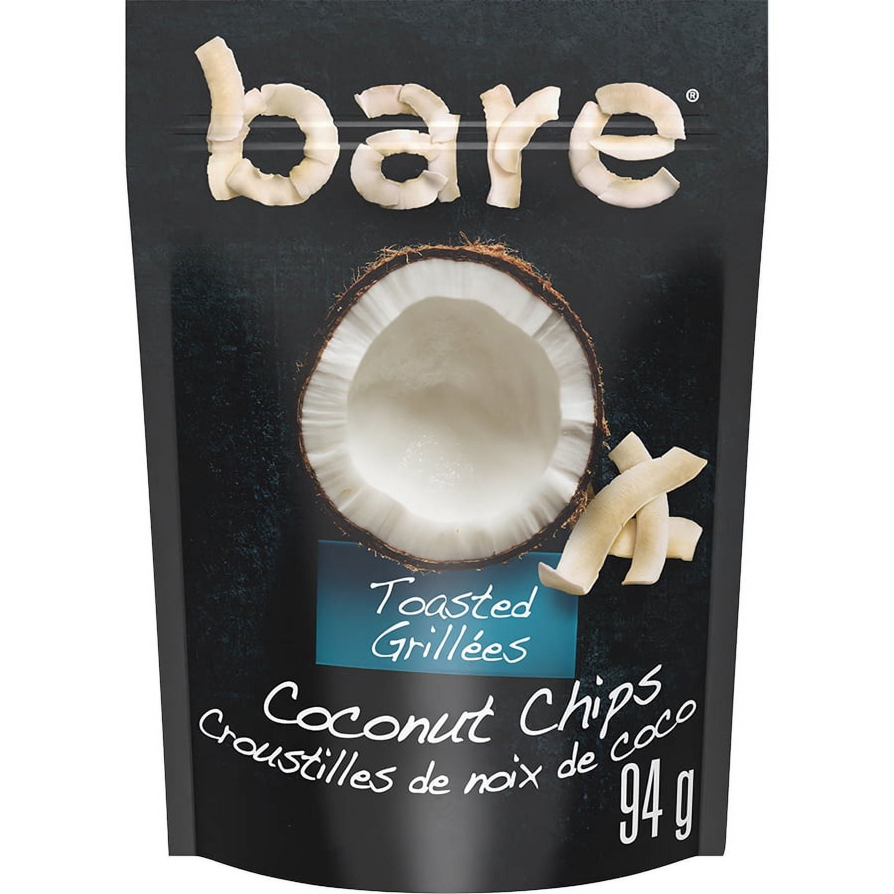 Bare Toasted Coconut Chips, 94 g.
