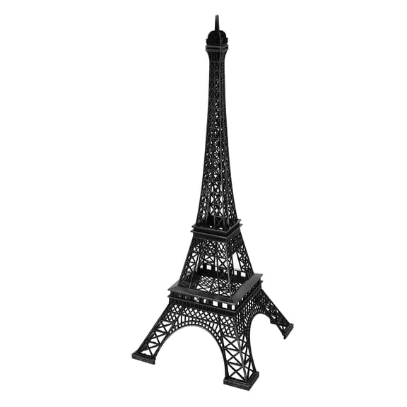 OATIPHO Eiffel Tower Model Zinc Alloy Black Parisian Decor Elegant Design