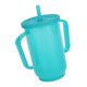 thumbnail image 1 of Taza de rehabilitación a prueba de fugas para prevenir asfixia, taza con pajita con 2 asas para mujeres embarazadas, 1 of 5