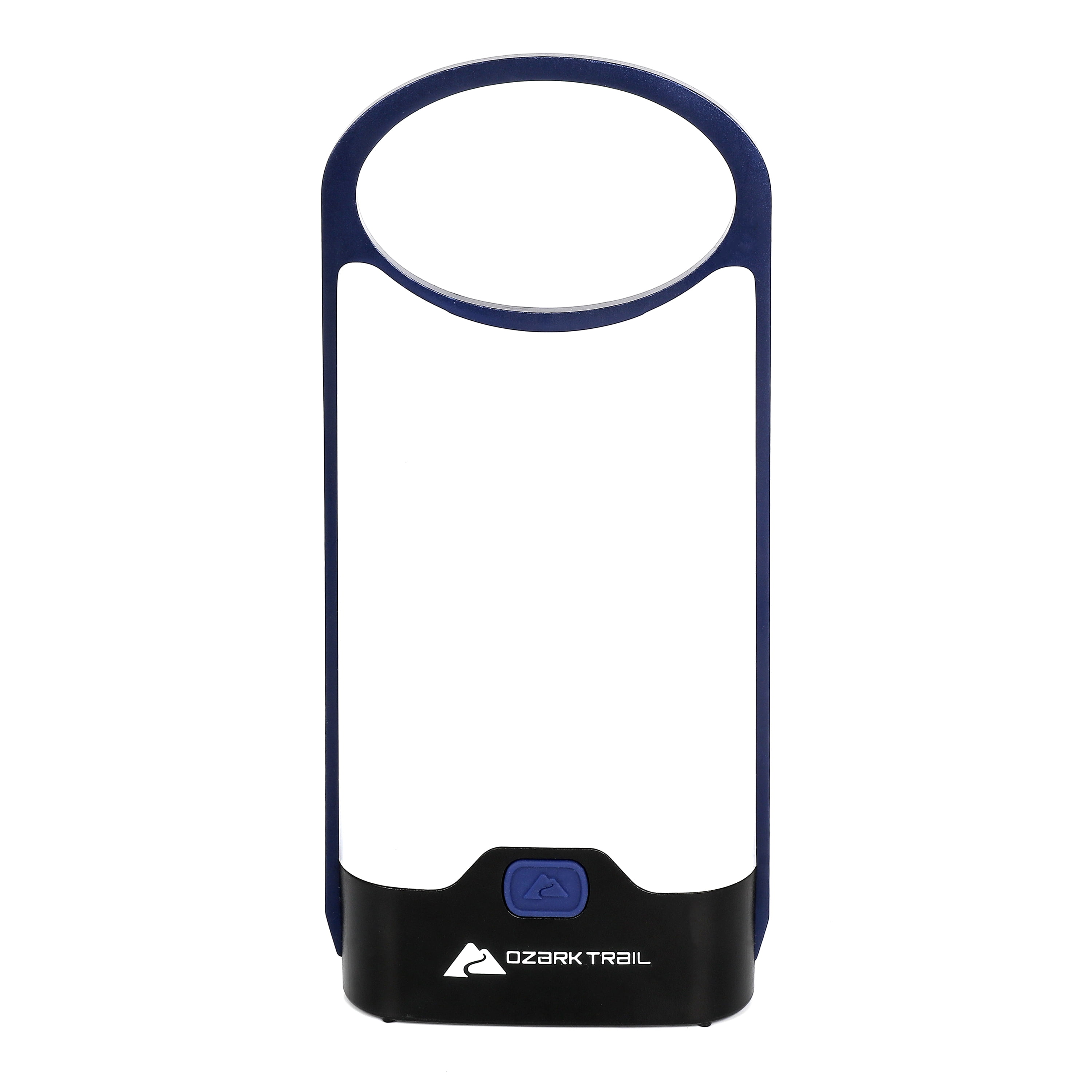 Ozark Trail 160 Lumen LED Aluminum  Battery Operation Thin  Lantern Blue, Aluminum Thin  Lantern