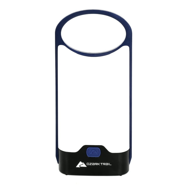 Ozark Trail 160 Lumen LED Aluminum Battery Operation Thin Lantern Blue