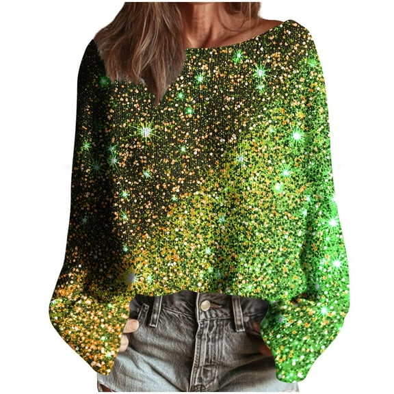 Winter Saving Talove Long Sleeve Shirts for Women Funny Graphic Sweatshirt Fall Fashion Must Haves Loose Fit Basic Womens Tops Fall Trendy Christmas Shirts