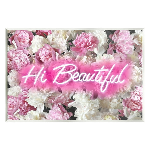 Stupell Industries Hi Beautiful Florals Botanical & Floral Painting Unframed Art Print Wall Art, 15 x 10
