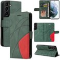 thumbnail image 1 of Case Compatible With Samsung Galaxy S22 Ultra/s22+/s22, Flip Pu Leather Protective Cover, 1 of 1