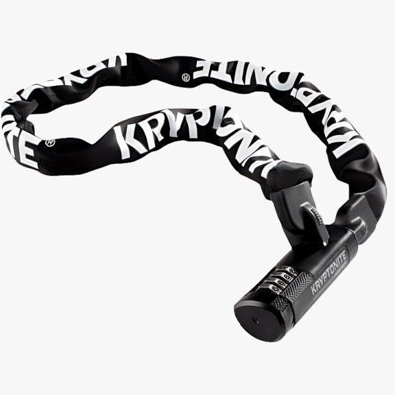 Kryptonite Keeper 712 Chain Bike Lock with Key: 3.93 Ft. 120cm