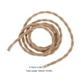 thumbnail image 2 of Luxshiny Twisted Lamp Cord Khaki Hemp Rope Copper Core Retro Style Decorative Wire for Home Pendant Lights, 2 of 6