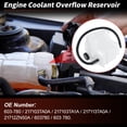 thumbnail image 3 of Coolant Expansion Reservoir Tank with Cap Hose for Nissan Altima 2013-2019 for Nissan Maxima 2016-2018 603-780 Engine Radiator Coolant Overflow Reservoir Recovery Tank 217103TA0A, 3 of 7