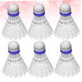 thumbnail image 2 of WEUVEB 6pcs Light Weight Nylon Shuttlecocks for Badminton and Exercise Activities, 2 of 8