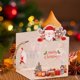 thumbnail image 5 of Caja de regalo linda de PVC para fiestas, cajas decorativas con copos de nieve y renos. Alce, 5 of 8