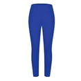 thumbnail image 6 of Yindaity Women'S Yoga Pants Women’s Thermal Baselayer Legging–Lightweight Long Cold Weather(Blue,L), 6 of 7