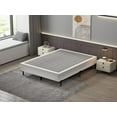 thumbnail image 5 of Queen Box Spring 9 Inch High Profile Black Metal Mattress Foundation with Fabric Cover, Easy Assembly, Non-Slip & Noise-Free, 5 of 9