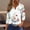 006 White, variant on Oplxuo Henley Shirts for Women 3/4 Sleeve Tunic Tops V Neck Button Shirt Dressy Cute Print Tshirt Basic Cotton Ladies Blouse