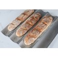 thumbnail image 3 of Paderno World Cuisine 4 Baguette Pan Non-stick, 3 of 5
