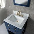 thumbnail image 5 of Water Creation Madalyn 24" Wood Single Bathroom Vanity in Monarch Blue and White, 5 of 9