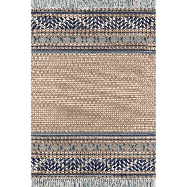 Momeni ESME0ESM-4BLU5070 5 x 7 ft. Esme-4 Hand Woven Rectangle Area Rug - Blue