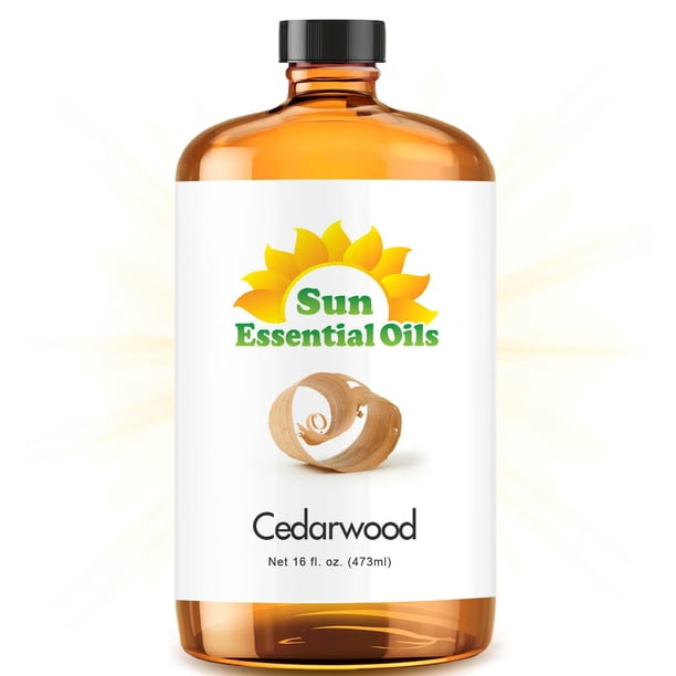 Cedarwood Essential Oil (Huge 16oz Bottle) Bulk Cedarwood Oil 16