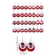 thumbnail image 4 of Pendientes colgantes Sonducket con estampado geométrico de Cuero artificial Tipo 2, 4 of 6