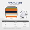 thumbnail image 3 of Haiem Colorful Pastel Stripes Car Windshield Sun Shade (2 Pieces) Foldable Windshield Sun Shade Car Accessories for Truck SUV Pickup-Small, 3 of 7