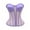 Purple-Corsets, variant on Jsaierl Womens Corset Top Plus Size Sleeveless Gothic Renaissance Corset Vintage Overbust Corsets Going Out Bustier Shapewear