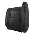 thumbnail image 5 of Molaner Driver & Passenger Side Bottom & Top Lean Back Leather Seat Cover, Leather Car Seat Cover Bottom Auto Seat Protector Compatible with Hummer H2 2003-2007, 5 of 16