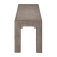 thumbnail image 4 of Steve Silver Auckland Weathered Gray Bench Reclaimed, 4 of 5