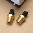 thumbnail image 3 of For Dunlop Valve 2pcs Brass Tire Tyre Air Compressor Tank Fill Valves, 3 of 3