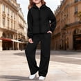 thumbnail image 7 of Kids Girls Boys 2 Piece Tracksuit Athletic Sweatsuits Sets Full Zip Hooded Sweatshirt and Jogger Sweatpants Clothing Sets, 7 of 7