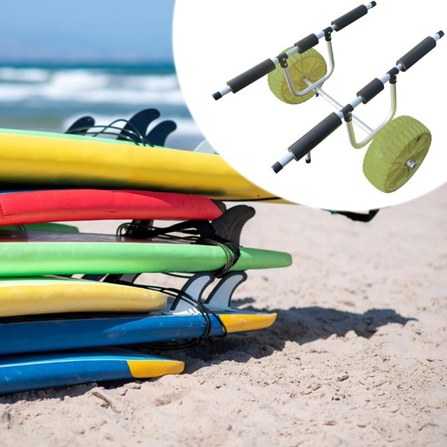 Remolque para kayak, carro de mano, remolque para barco, gran capacidad de peso, accesorios para kayaks, , carrito, tabla de surf, portatablas