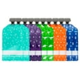 thumbnail image 1 of Bolsas de comida para bebés reutilizables, sencillas y modernas, 150 ml, paquete de 10, 1 of 9