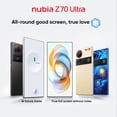 thumbnail image 3 of Teléfono inteligente Nubia Z70 Ultra 5G Snapdragon 8 Elite 12 GB RAM 256 GB ROM Amarillo NX733J, 3 of 17