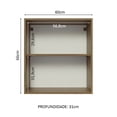 thumbnail image 3 of Alacena Gabinete Superior Cocina Madesa Lux 60cm MN, 3 of 5