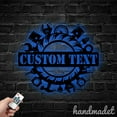 thumbnail image 3 of Handmadetneonsign Wrench Mechanic Name Metal Wall Art Light, Car Repair Tools Metal Sign Wall Decor, Garage Metal Decor, 3 of 5