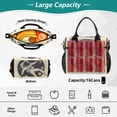 thumbnail image 2 of FORMRS Insulated Lunch Bag Unisex Large Capacity with Shoulder Strap, Astronaut Floating, 2 of 6