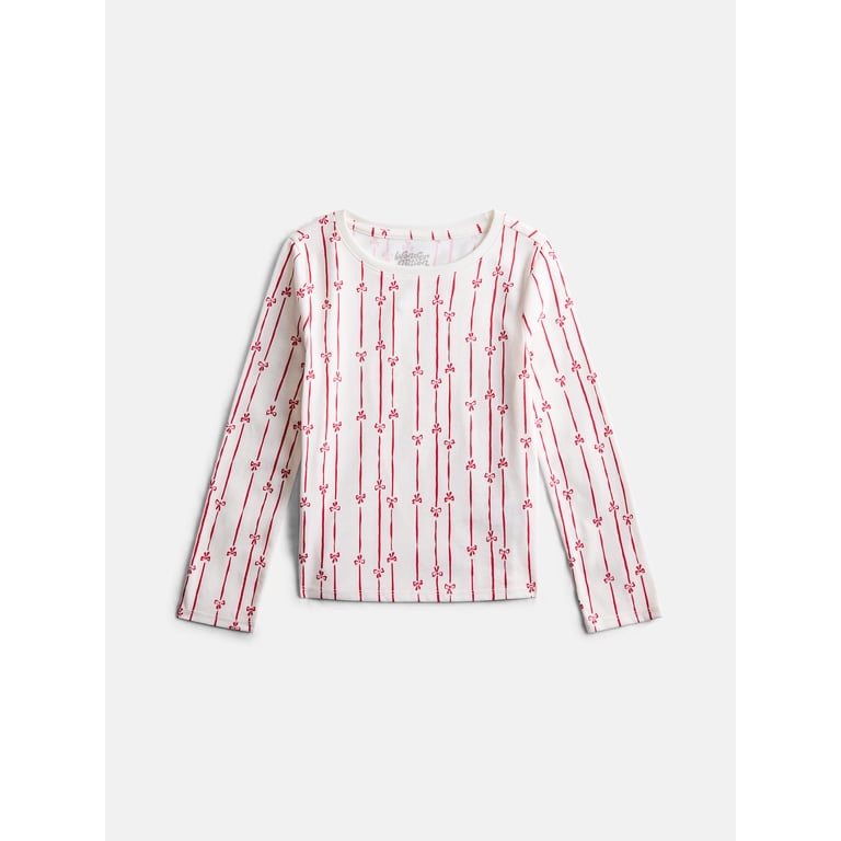 Wonder Nation Girls Kid Tough Long Sleeve Tee 3-Pack photo 2