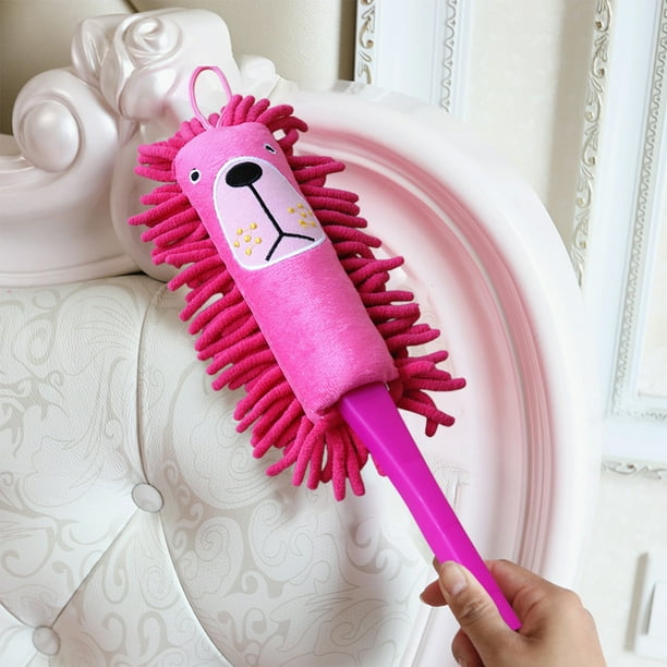Plumero práctico | Cepillo de limpieza eficiente, microfibra suave, atrapa el polvo, fácil de guardar, diseño minimalista moderno, ideal para limpieza del hogar y la